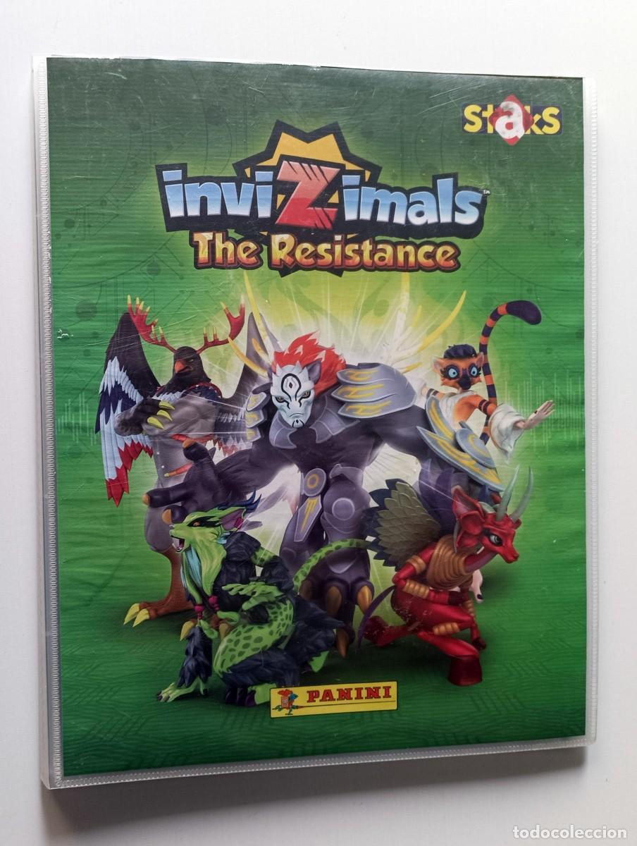 Collectionnisme Albums: ALBUM INVIZIMALS THE RESISTANCE, STAKS DE PANINI