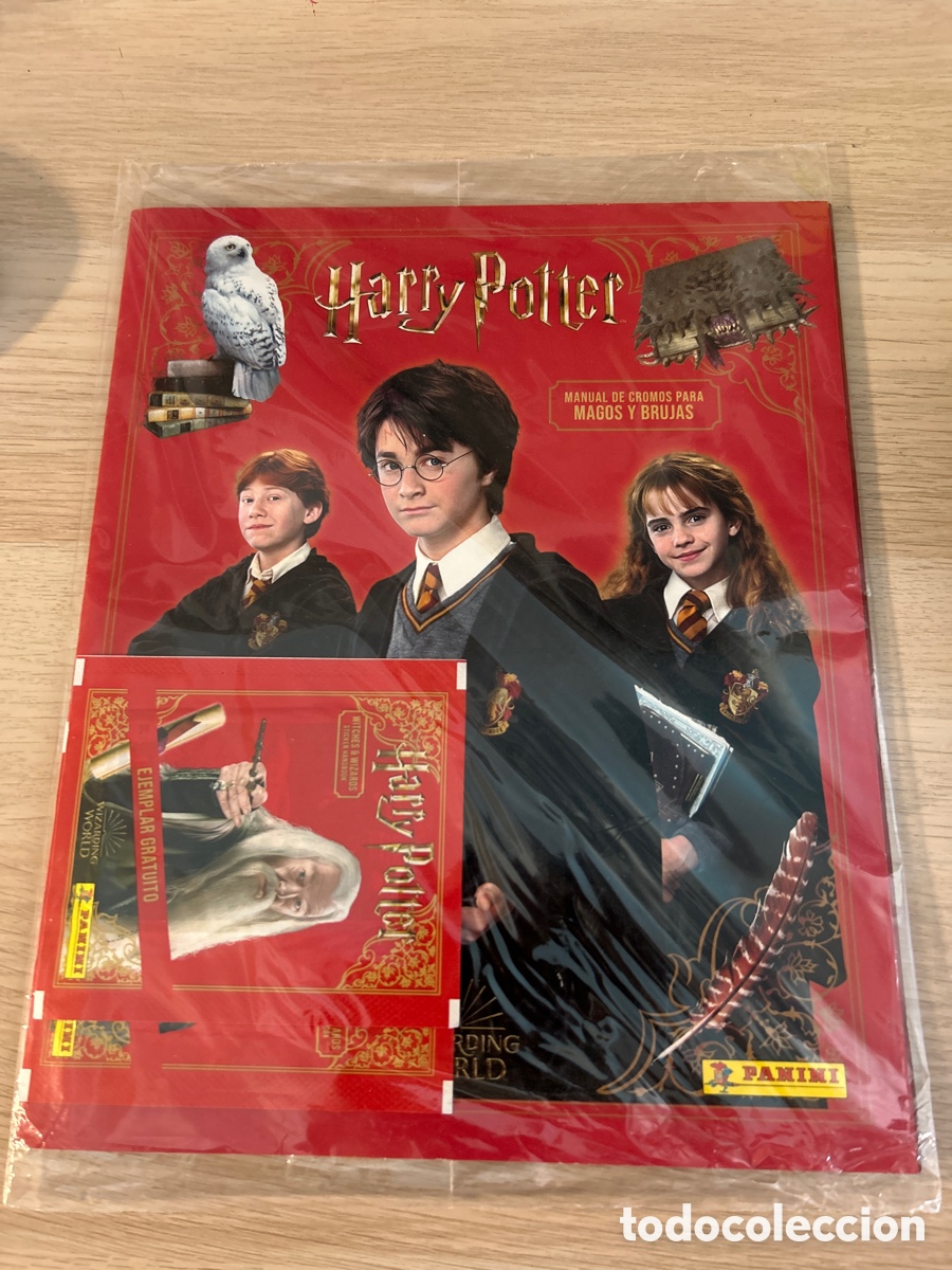 Coleccionismo &Aacute;lbumes: &Aacute;LBUM VACIO CROMO STICKER PANINI HARRY POTTER MANUAL DE CROMOS PARA MAGOS Y BRUJAS