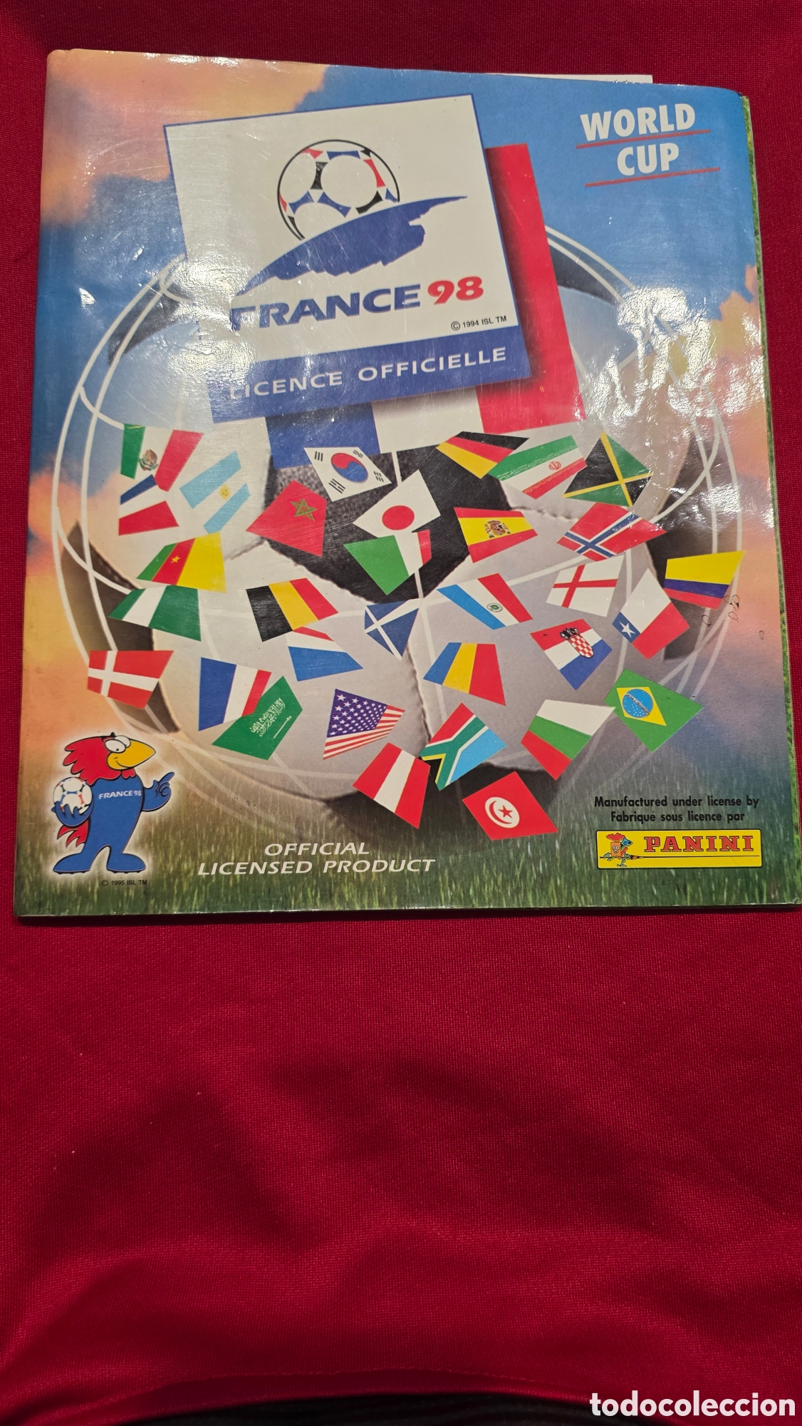 Coleccionismo &Aacute;lbumes: MUNDIAL FRANCE 98 PANINI