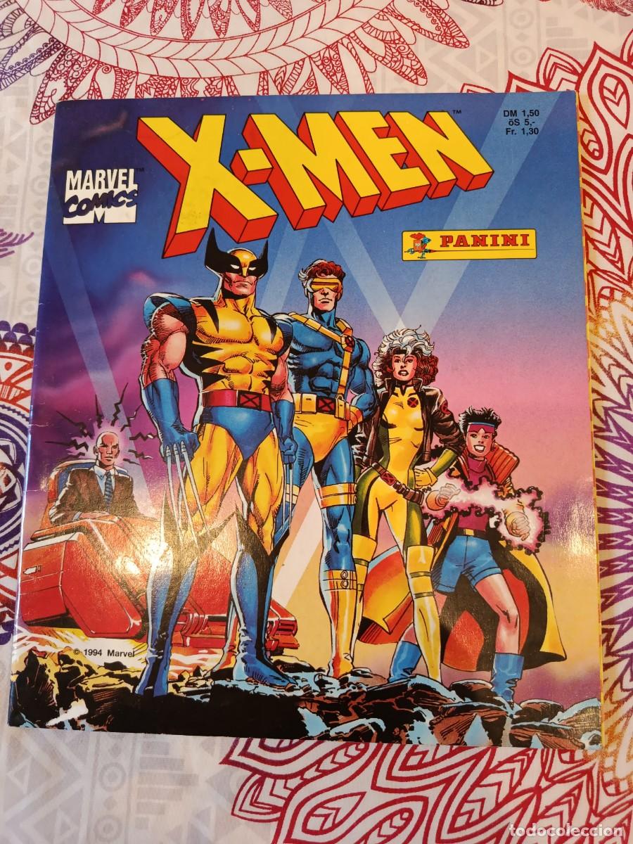 Coleccionismo &Aacute;lbumes: ALBUM X MEN ALEMAN CON 141 CROMOS PEGADOS