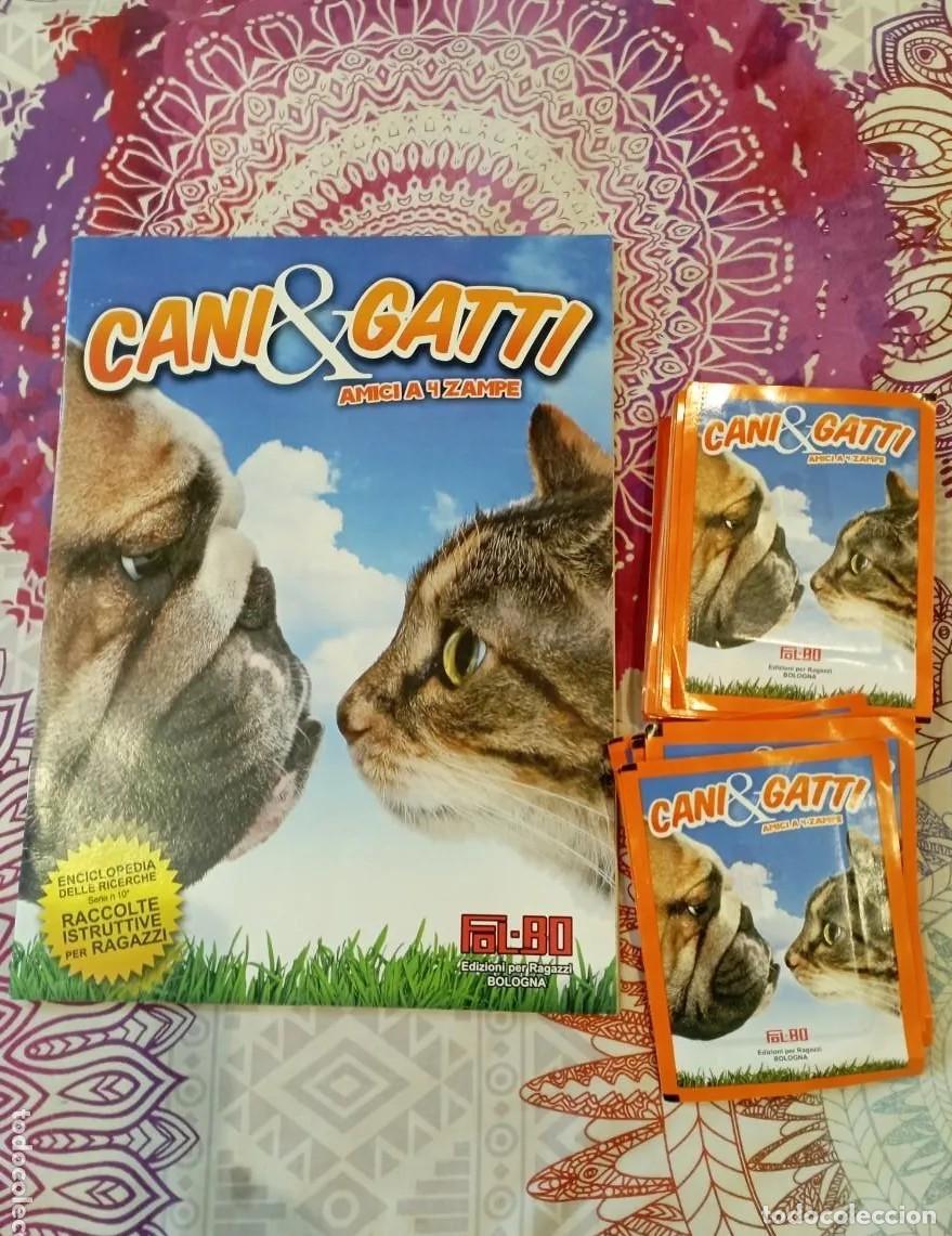 Coleccionismo &Aacute;lbumes: CANNY Y GATTY. PERROS Y GATOS ALBUM Y 50 SOBRES DE