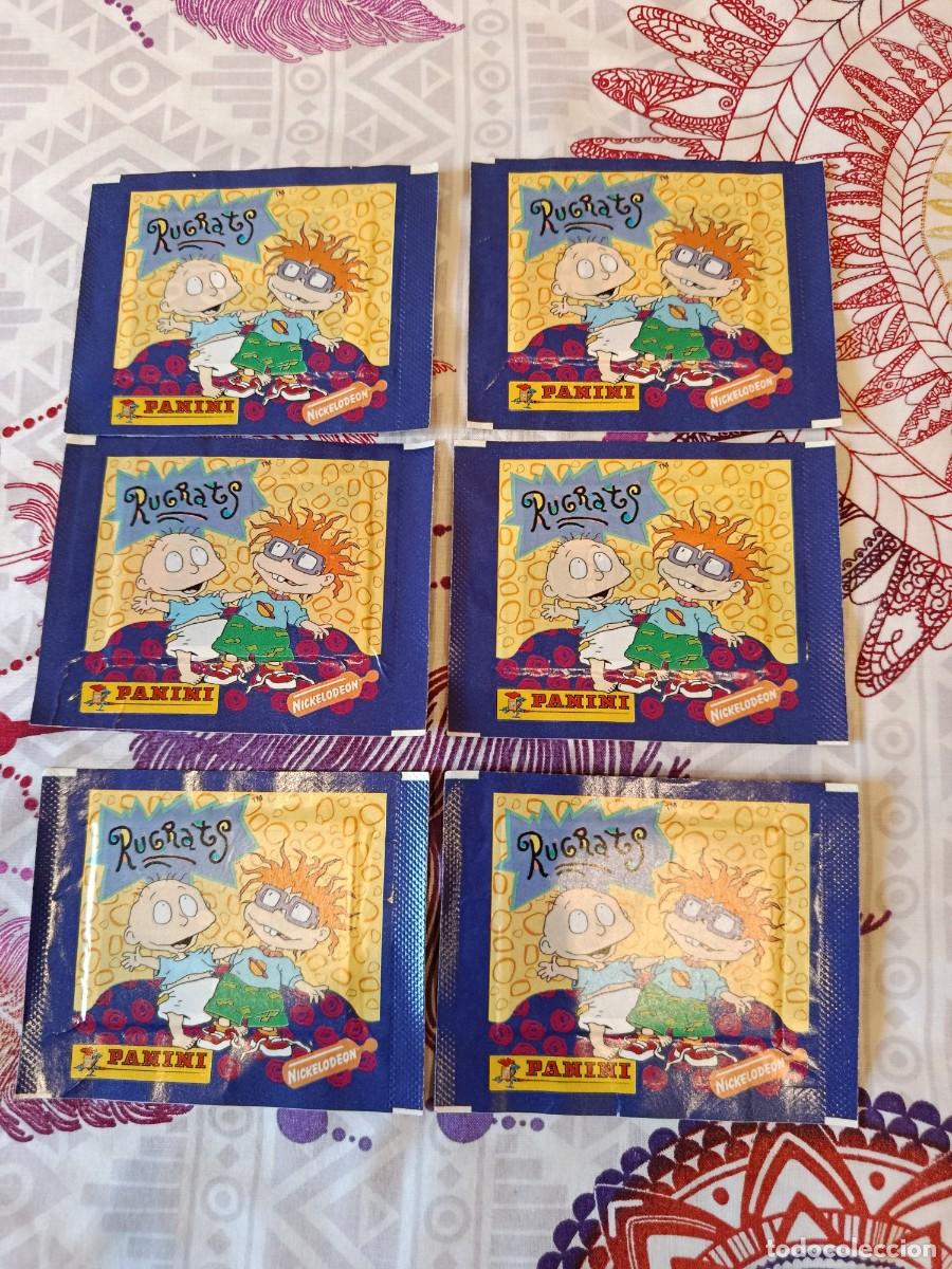 Coleccionismo &Aacute;lbumes: RUGRATS LOTE 6 SOBRES DE CROMOS