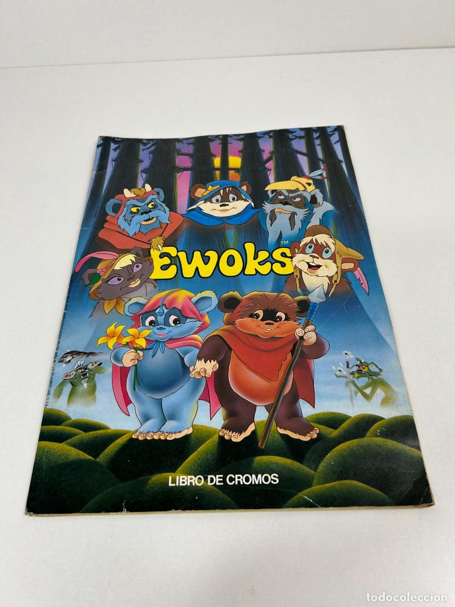 Coleccionismo &Aacute;lbumes: ALBUM CROMOS EWOKS EDITORIAL ESTE STAR WARS 1986