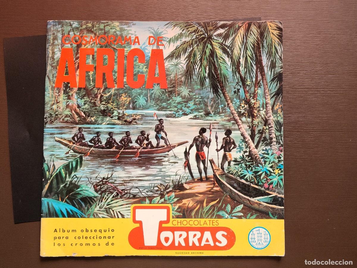 Coleccionismo &Aacute;lbumes: ALBUM VACIO SIN CROMOS COSMORAMA DE &Aacute;FRICA CHOCOLATES TORRAS