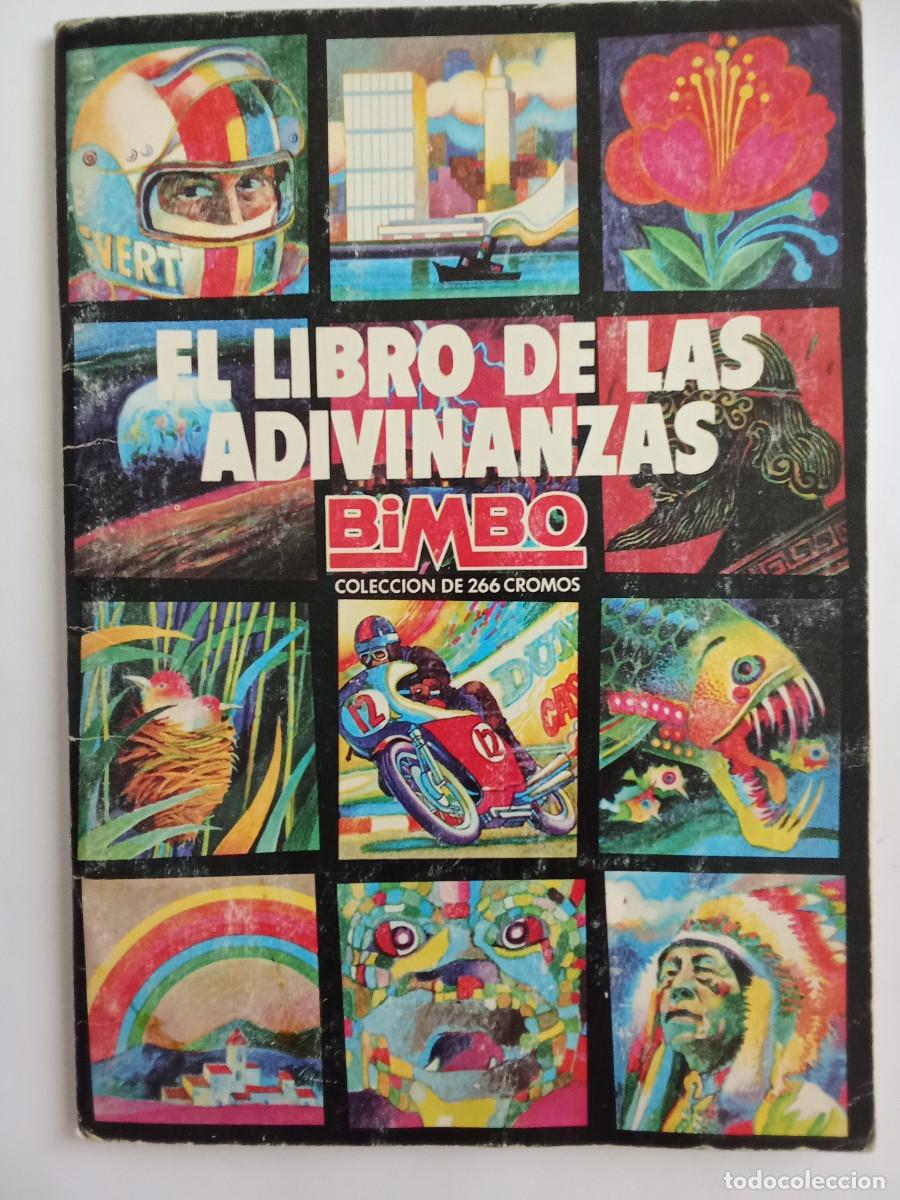 Coleccionismo &Aacute;lbumes: El libro de las adivinanzas Bimbo a&ntilde;o 1974 213 cromos