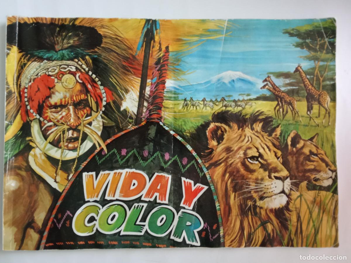 Coleccionismo &Aacute;lbumes: Vida y Color Albunes Espa&ntilde;oles S.A. 1970