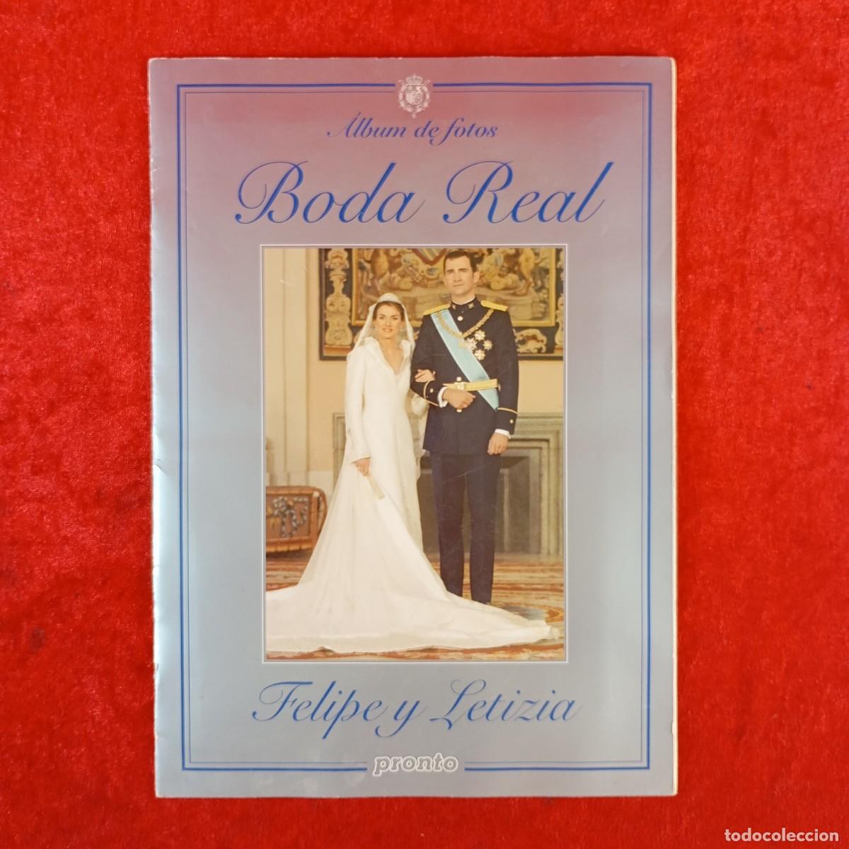 Coleccionismo &Aacute;lbumes: ALBUM DE FOTOS - BODA REAL - FELIPE Y LETIZIA - PRONTO / 5385