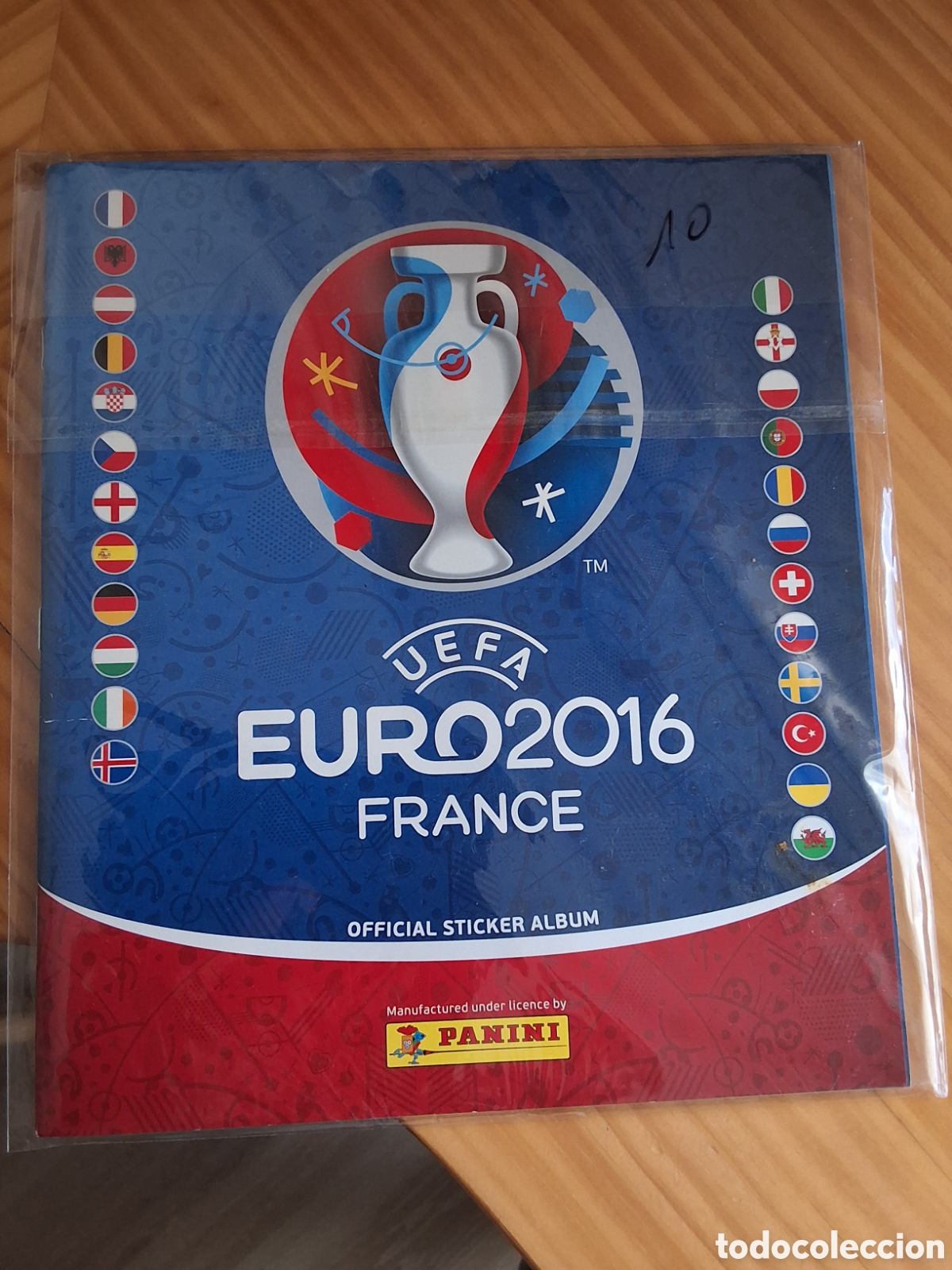 Coleccionismo &Aacute;lbumes: Uefa Euro 2016 Francia album cromos futbol vacio edita panini