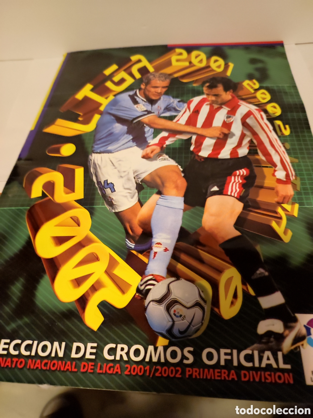 Coleccionismo &Aacute;lbumes: &Aacute;lbum de cromos de la liga 2001-2002