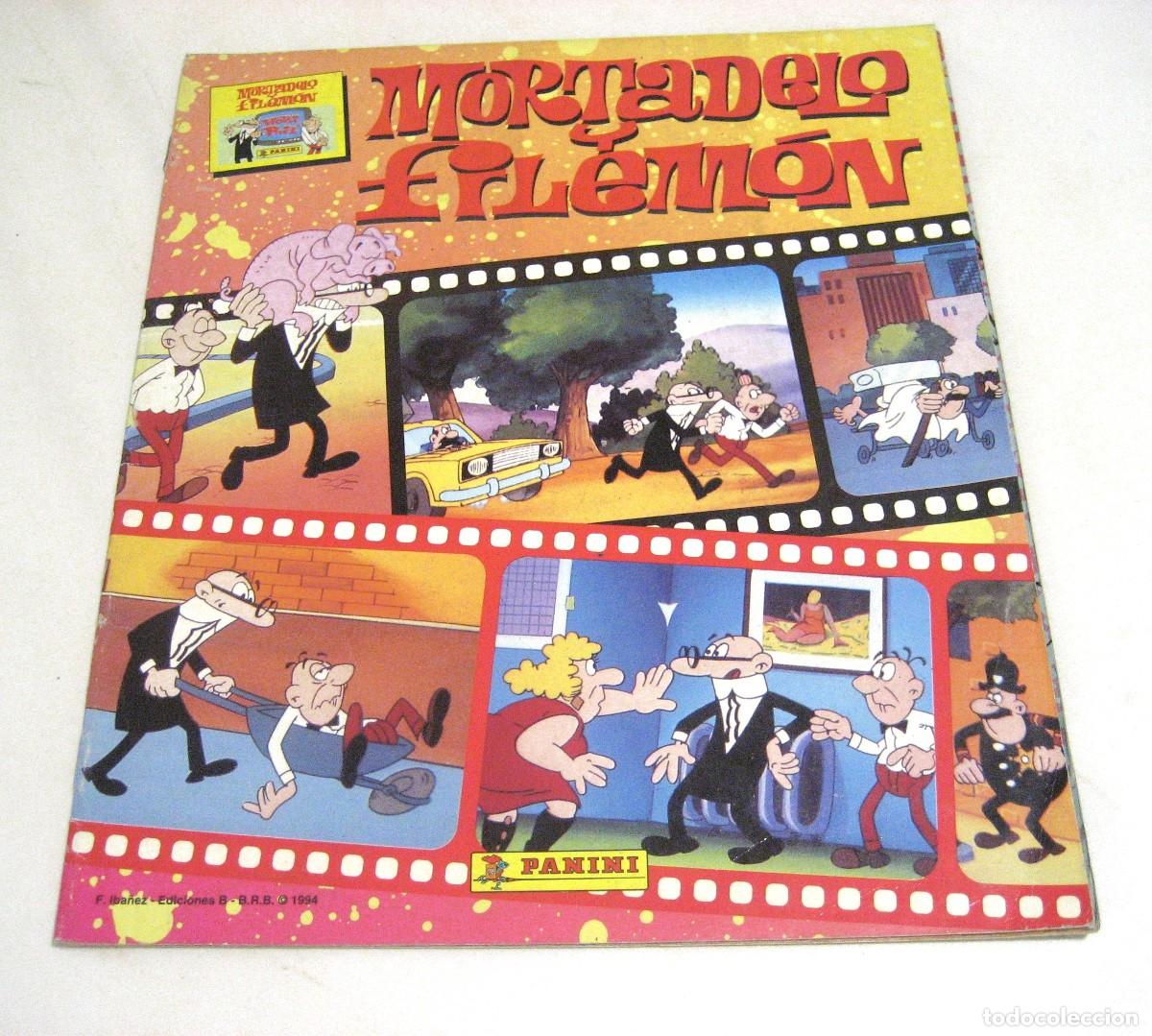Coleccionismo &Aacute;lbumes: ALBUM DE CROMOS MORTADELO Y FILEM&Oacute;N. PANINI, 1994.