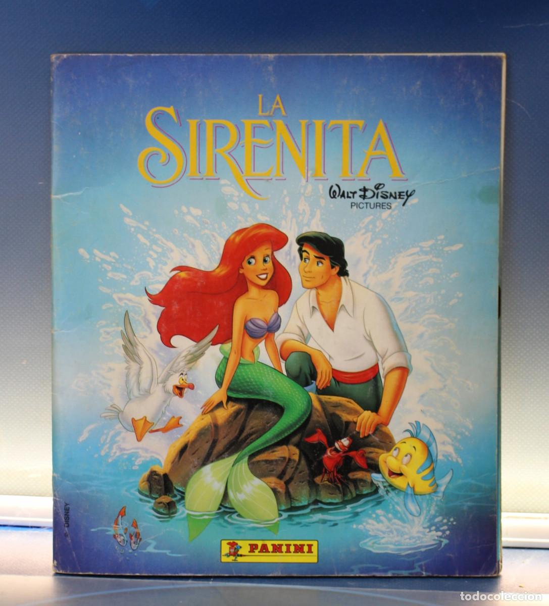 Coleccionismo &Aacute;lbumes: La Sirenita. Disney, Panini. &Aacute;lbum de Cromos incompleto. 1990.