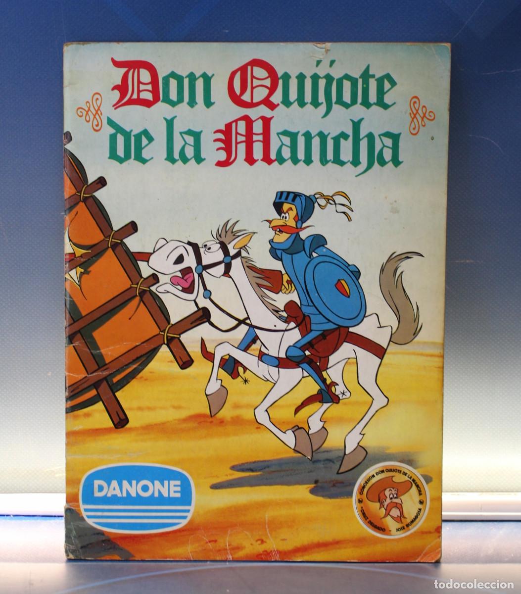 Coleccionismo &Aacute;lbumes: Don Quijote de la Mancha. Danone. &Aacute;lbum de cromos completo. 1979.
