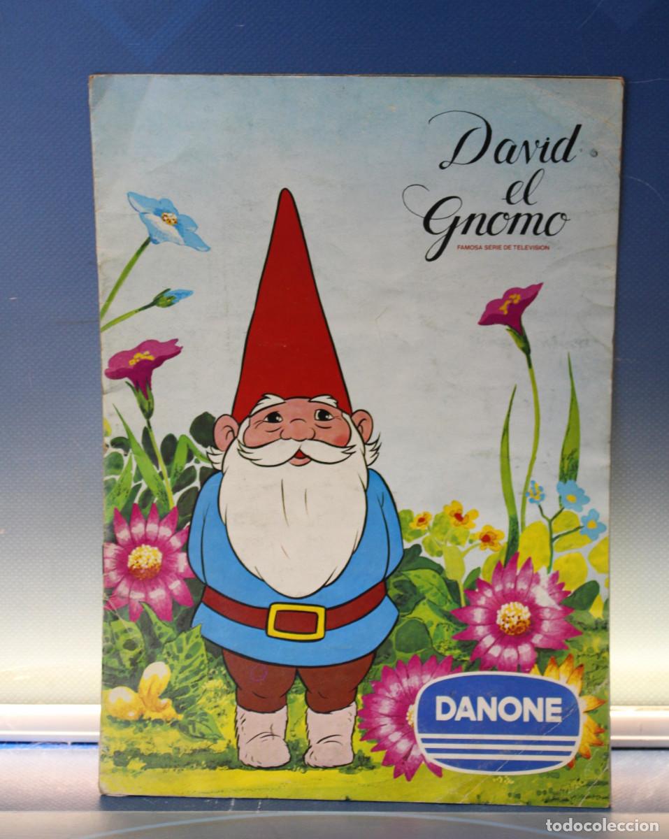 Coleccionismo &Aacute;lbumes: David el Gnomo. Danone. &Aacute;lbum de cromos completo. 1985.