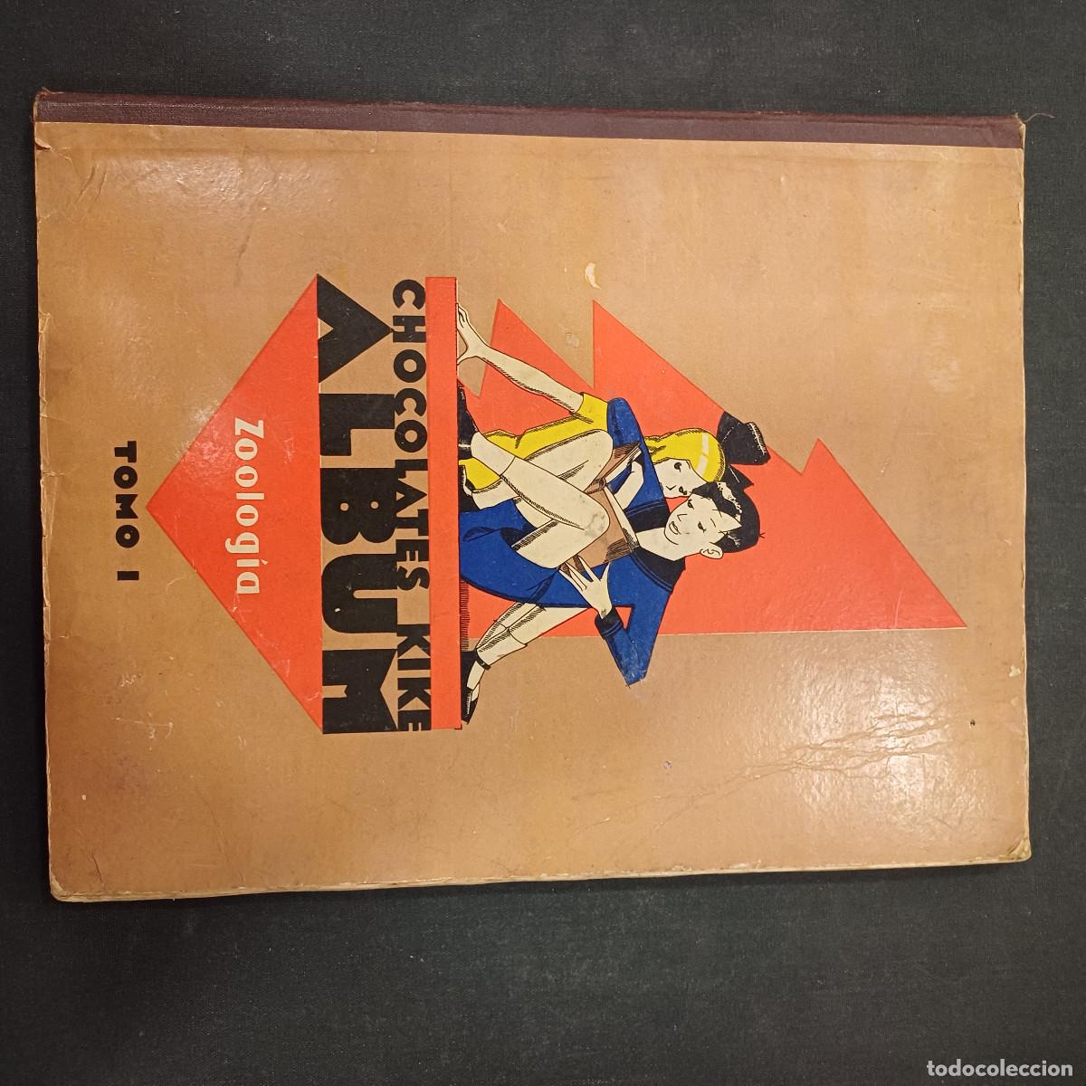 Coleccionismo &Aacute;lbumes: ZOOLOGIA/TOMO I/CHOCOLATES KIKE/INCOMPLETO A FALTA DE 7 CROMOS.