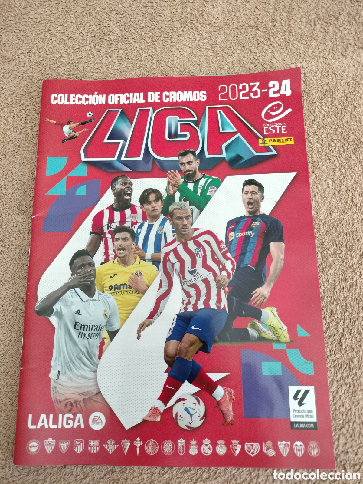 Coleccionismo &Aacute;lbumes: Album vac&iacute;o liga 2023-24 Panini