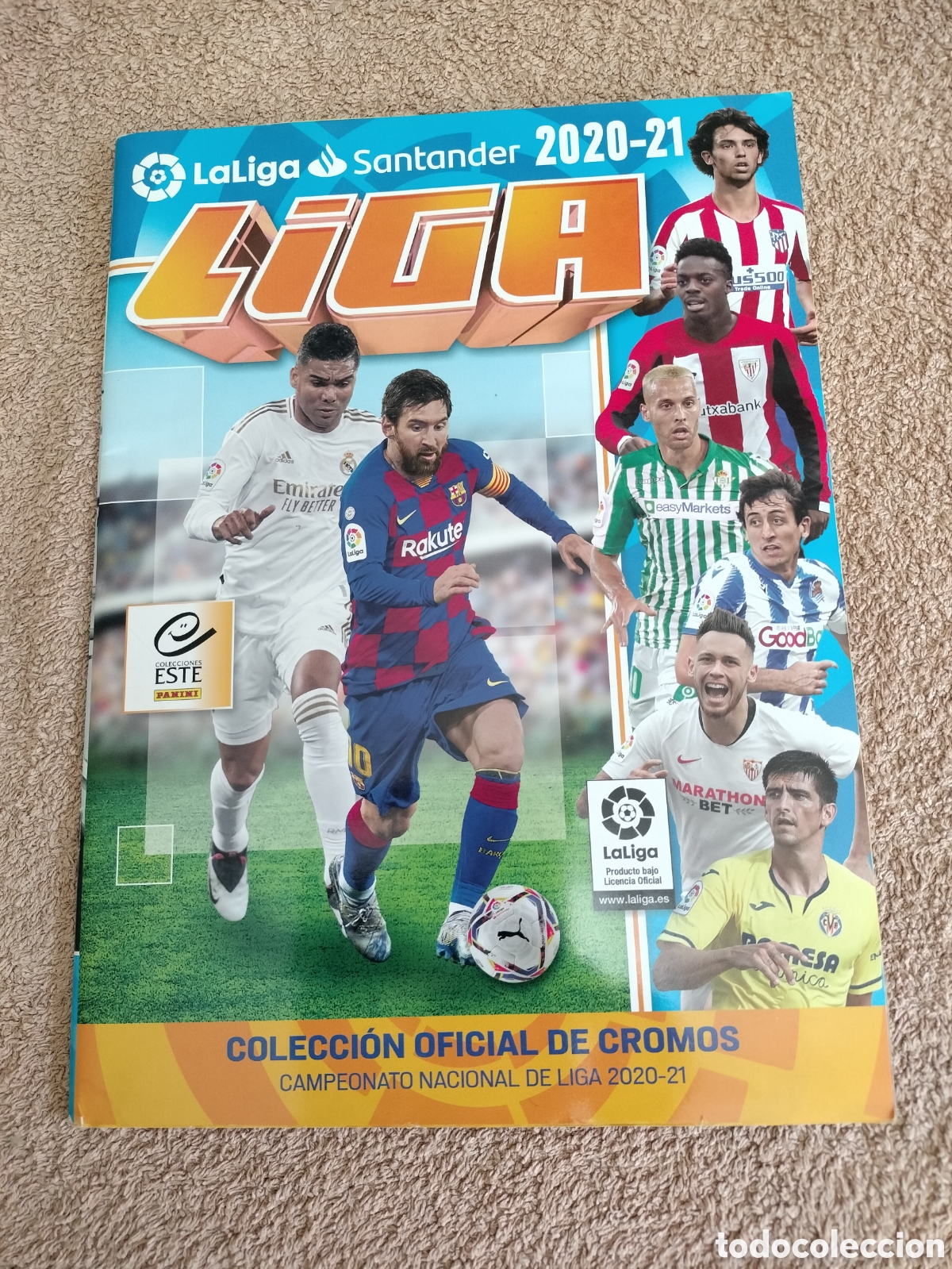 Coleccionismo &Aacute;lbumes: Album la liga Santander 2020-21