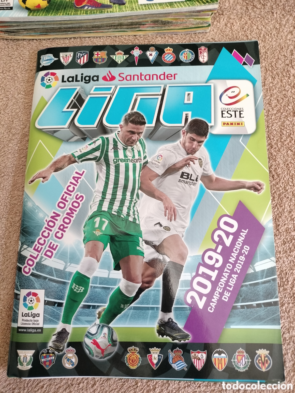 Coleccionismo &Aacute;lbumes: Album la liga Santander 2019-29