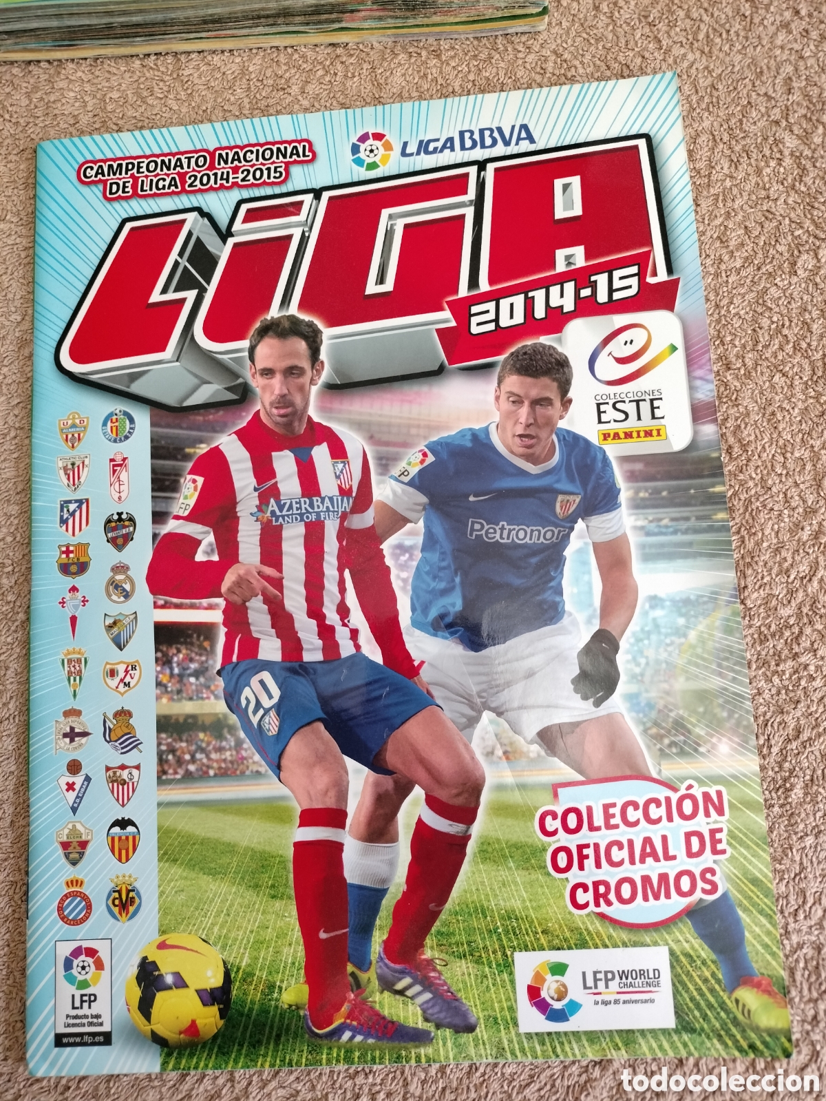 Coleccionismo &Aacute;lbumes: Album la liga 2014-15