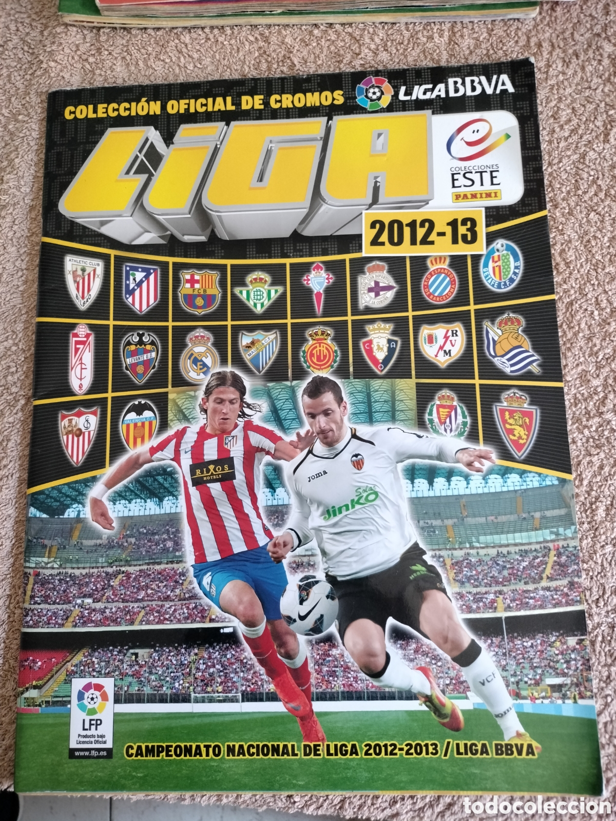 Coleccionismo &Aacute;lbumes: Album la liga BBVA 2012-13