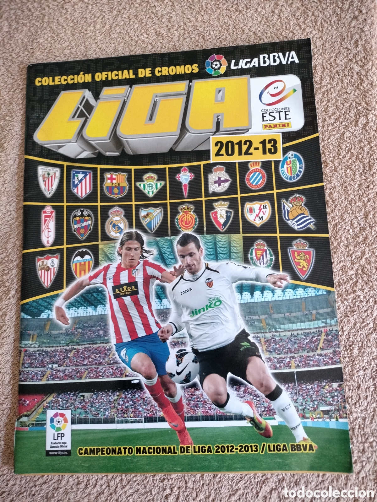 Coleccionismo &Aacute;lbumes: Album la liga BBVA 2012-13