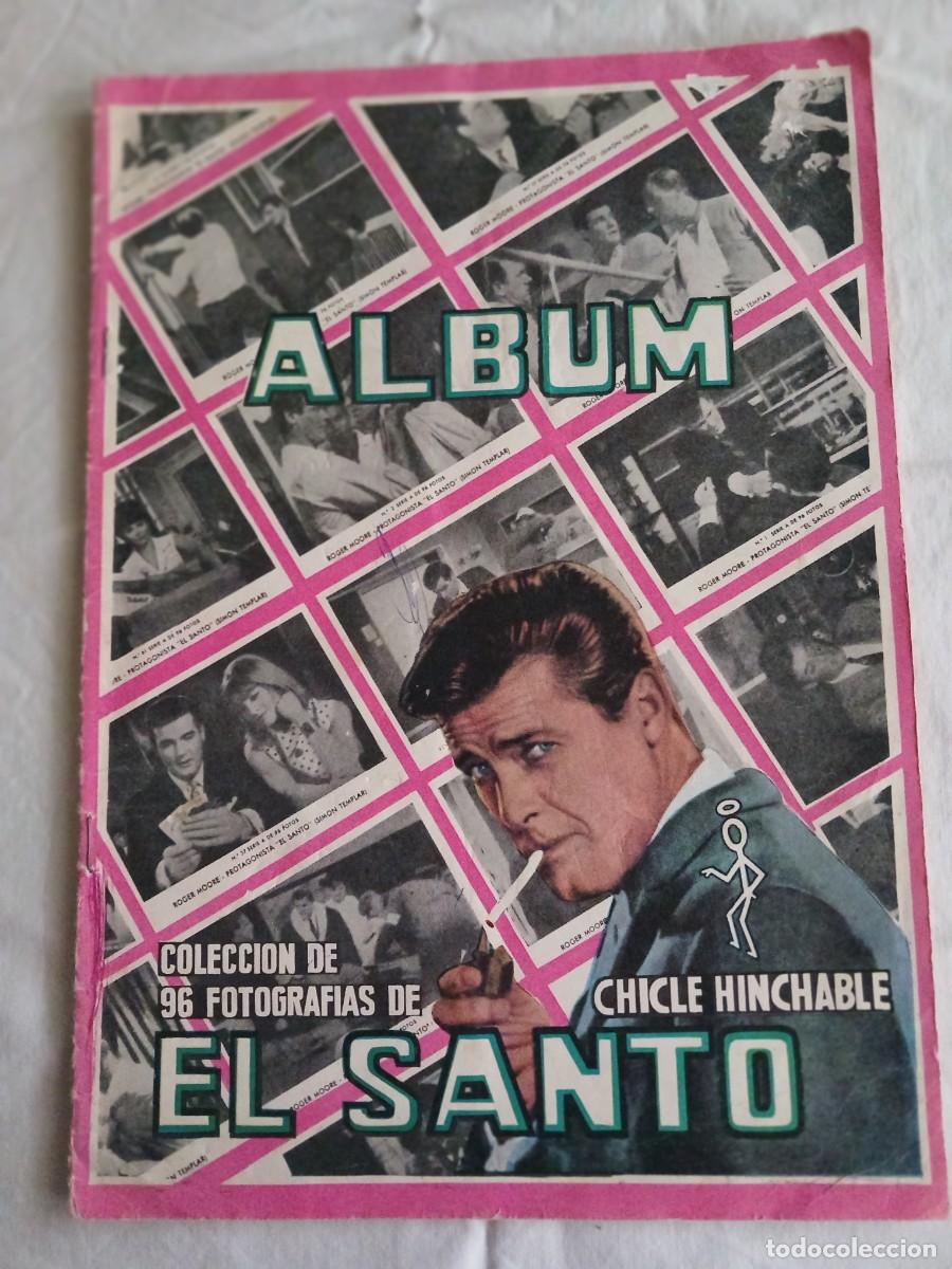 Coleccionismo &Aacute;lbumes: 2 ALBUMS DE - EL SANTO - CHICLE HINCHABLE, CON 16 Y 43 CROMOS RESPECTIVAMENTE, VER DESCRPCION.