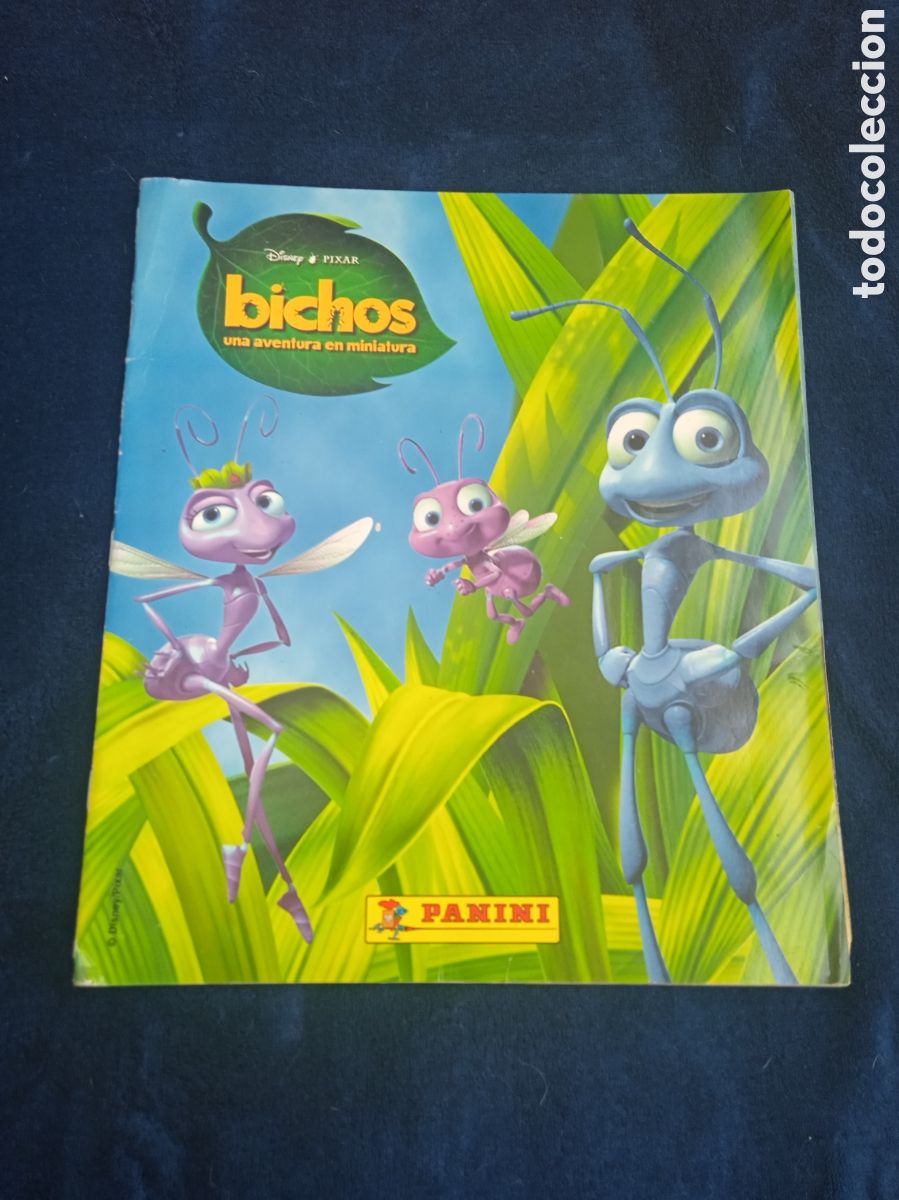 Coleccionismo &Aacute;lbumes: ALBUM DE CROMOS, -BICHOS UNA AVENTURA EN MINIATURA - DISNEY PIXAR PANINI - VACIO