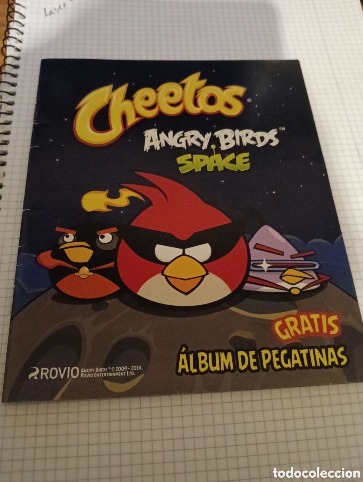 Coleccionismo &Aacute;lbumes: &Aacute;lbum vac&iacute;o cromos Angry Birds Space 2014 Cheetos