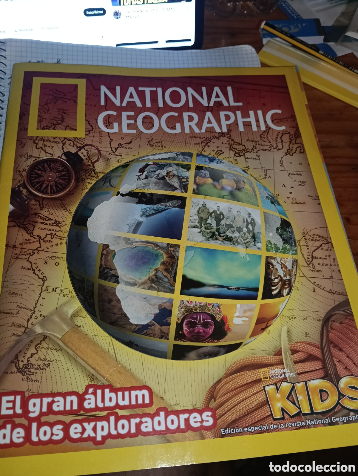 Coleccionismo &Aacute;lbumes: &Aacute;lbum vac&iacute;o National Geographic kids