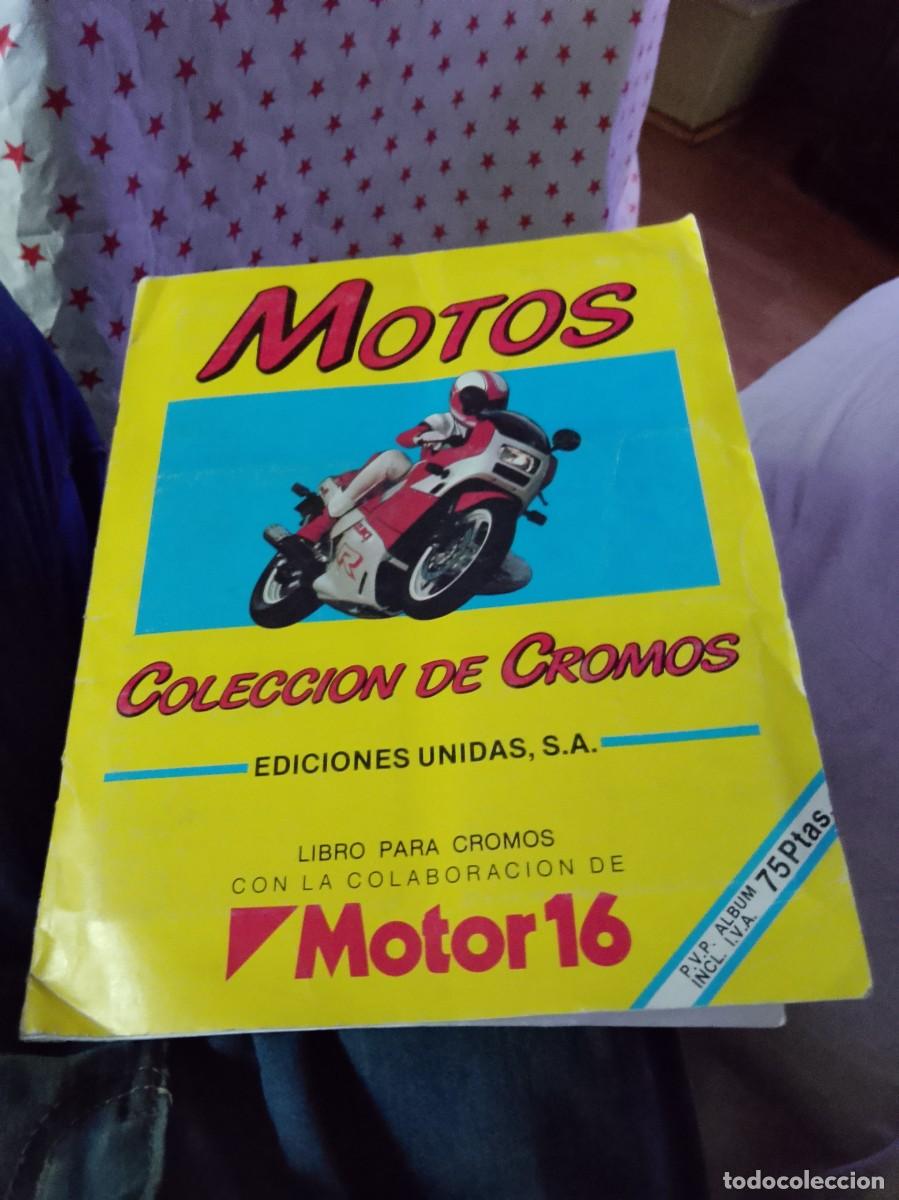 Coleccionismo &Aacute;lbumes: MOTOS. COLECCION DE CROMOS. 1987
