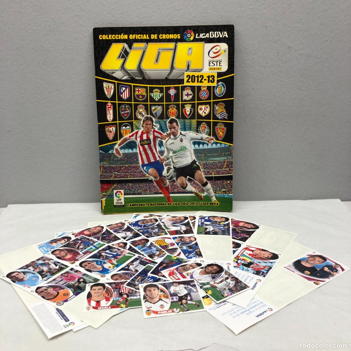 Coleccionismo &Aacute;lbumes: LIGA BBVA 2012-13 - COLECCI&Oacute;N OFICIAL - ALBUM DE CROMOS INCOMPLETO + 38 CROMOS - VER FOTOS / 5709