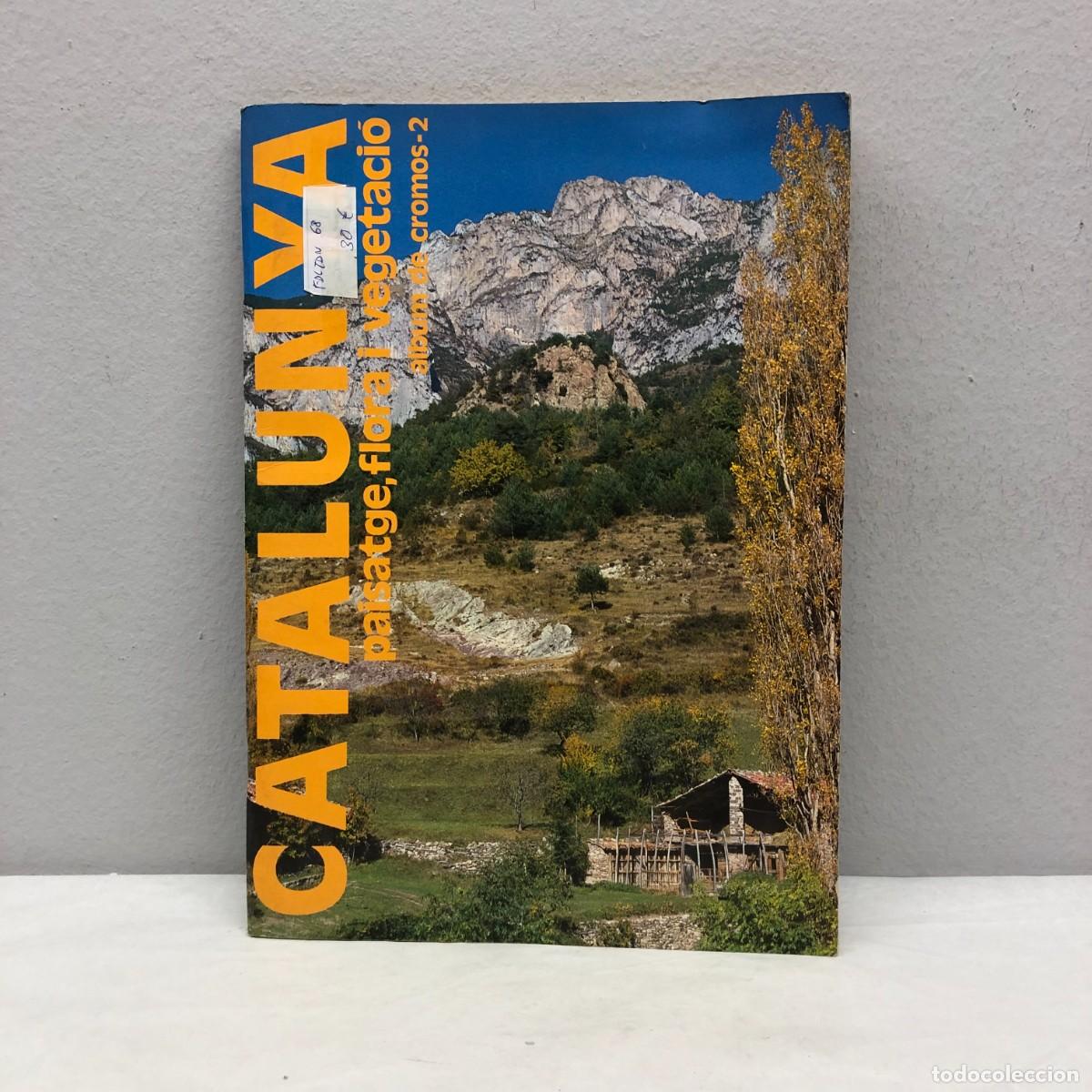 Coleccionismo &Aacute;lbumes: CATALUNYA - PAISATGE, FLORA I VEGETACI&Oacute; - ENCICLOPEDIA CATALANA - ALBUM DE CROMOS INCOMPLETO / 5720