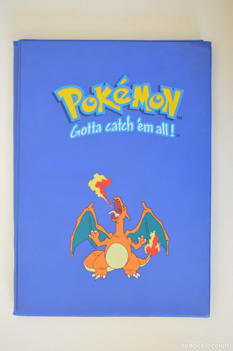 Coleccionismo &Aacute;lbumes: POK&Eacute;MON LOTE CARPETAS AZUL AMARILLA ROJA PARA GUARDAR CARTAS MAGIC TAZOS CROMOS TARJETAS PEGATINAS