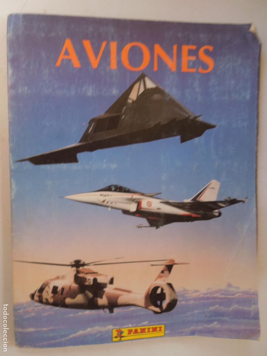 Coleccionismo &Aacute;lbumes: AVIONES - &Aacute;LBUM - PANINI 1993 - VER FOTOS.