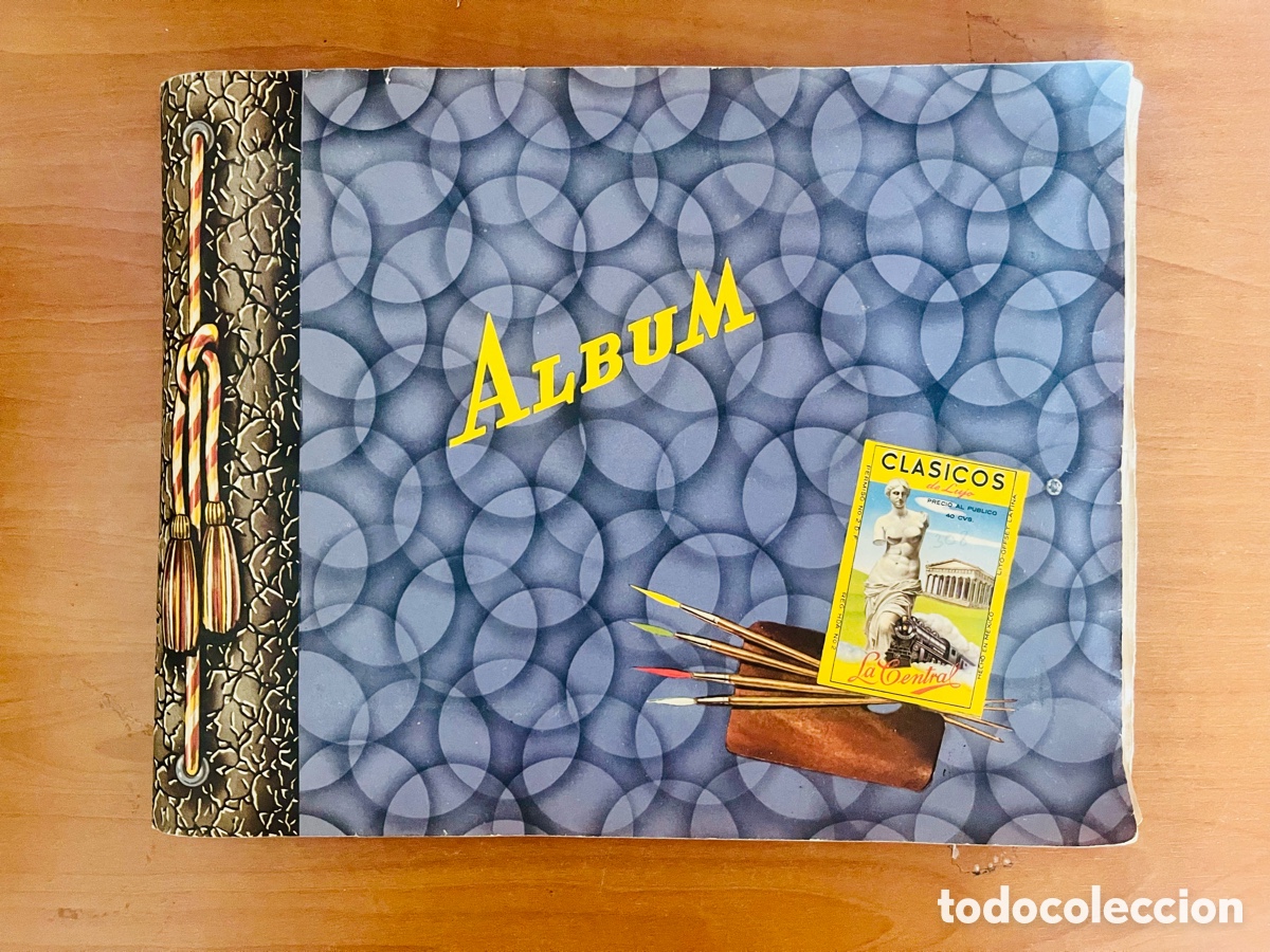 Coleccionismo &Aacute;lbumes: &Aacute;LBUM CL&Aacute;SICOS DE LUJO, 245 CROMOS DE 308, (LA CENTRAL SA), ESCASO!!