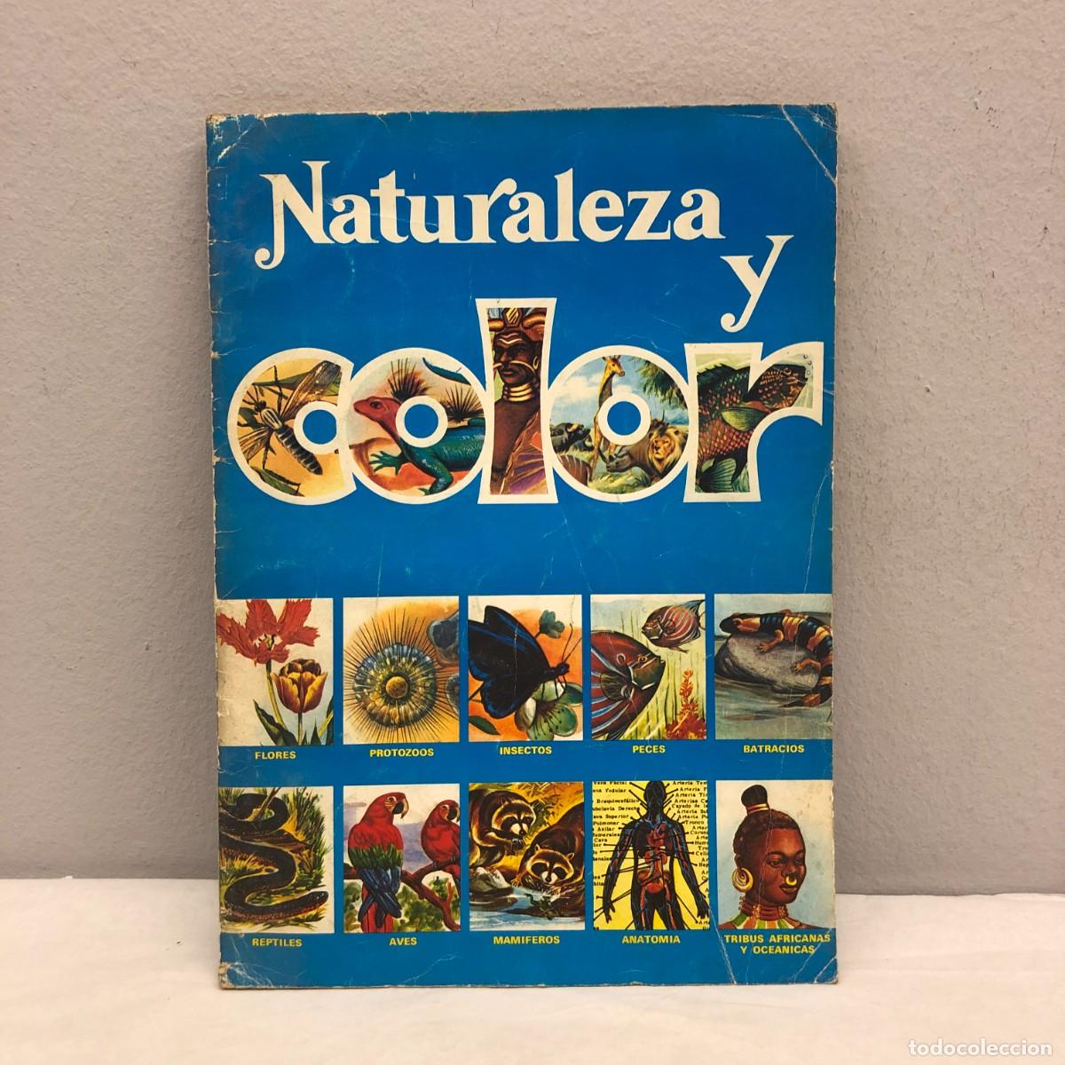 Coleccionismo &Aacute;lbumes: NATURALEZA Y COLOR - E.A.S.O. - 1979 - ALBUM DE CROMOS INCOMPLETO - VER FOTOS / 5735