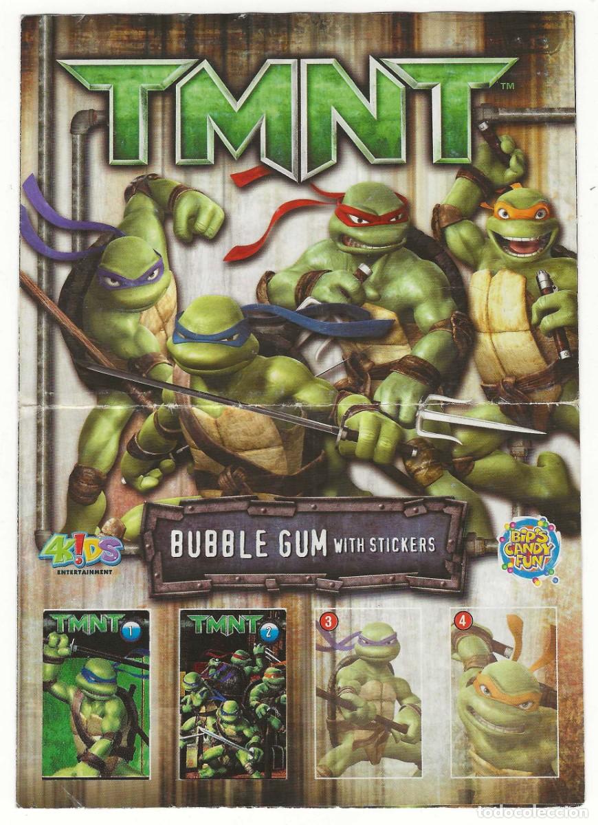 Coleccionismo &Aacute;lbumes: BIP&Aacute; CANDY FUN -- TMNT -- TORTUGAS NINJA 2007