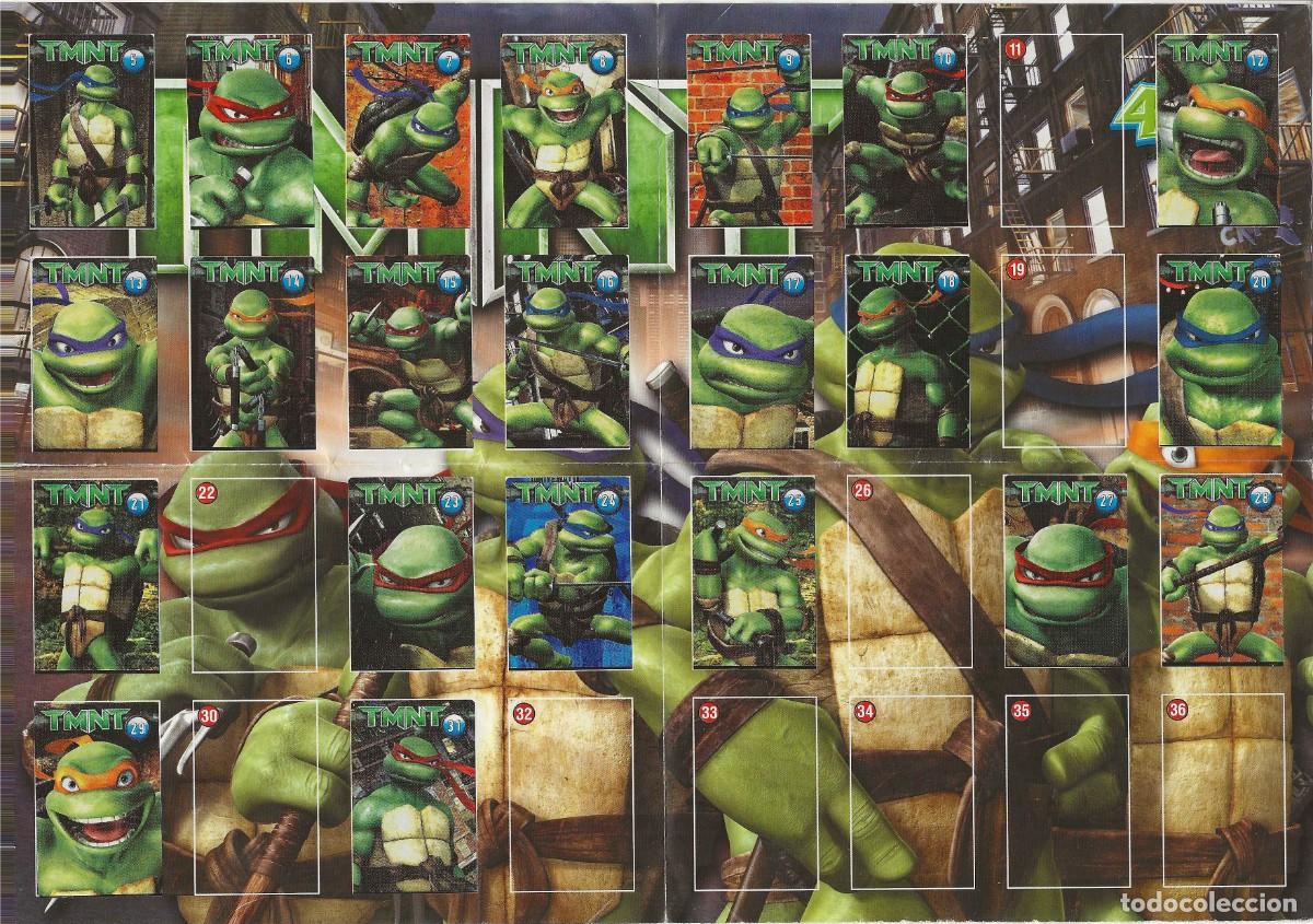 Coleccionismo &aacute;lbumes: BIP&Aacute; CANDY FUN -- TMNT -- TORTUGAS NINJA 2007 - Foto 2