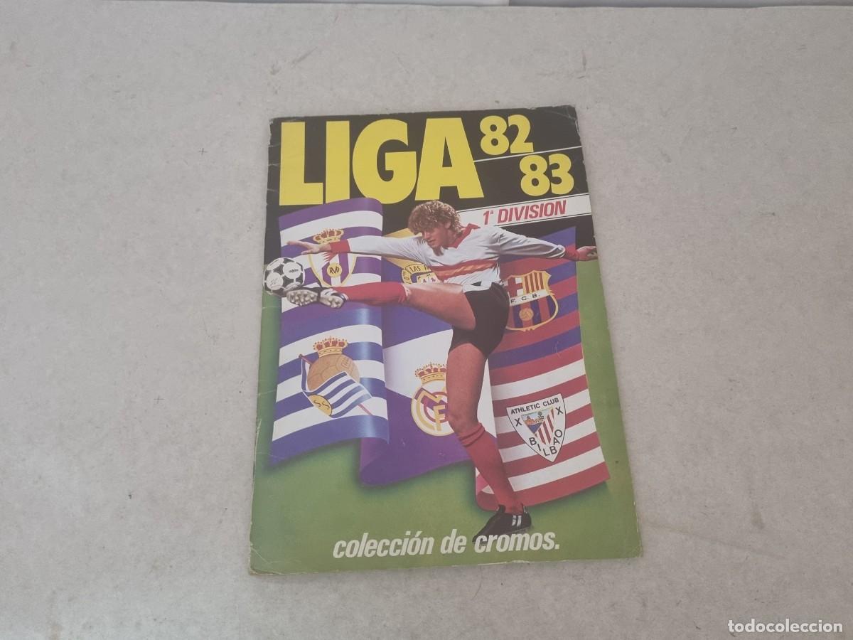 Coleccionismo &Aacute;lbumes: Album de f&uacute;tbol liga 82-83 incompleto