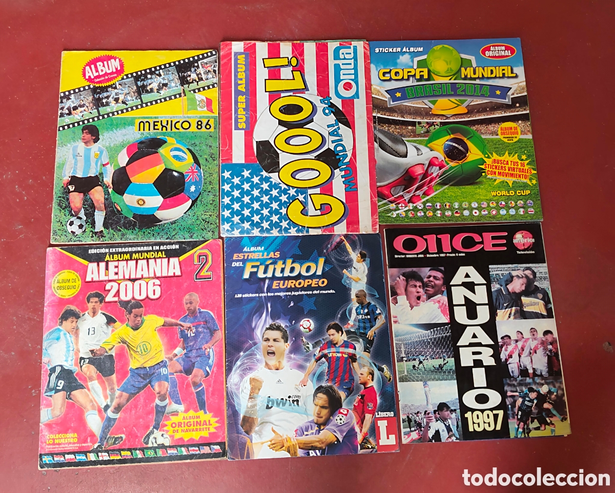 Coleccionismo &Aacute;lbumes: Lote de &Aacute;lbumes de f&uacute;tbol 4