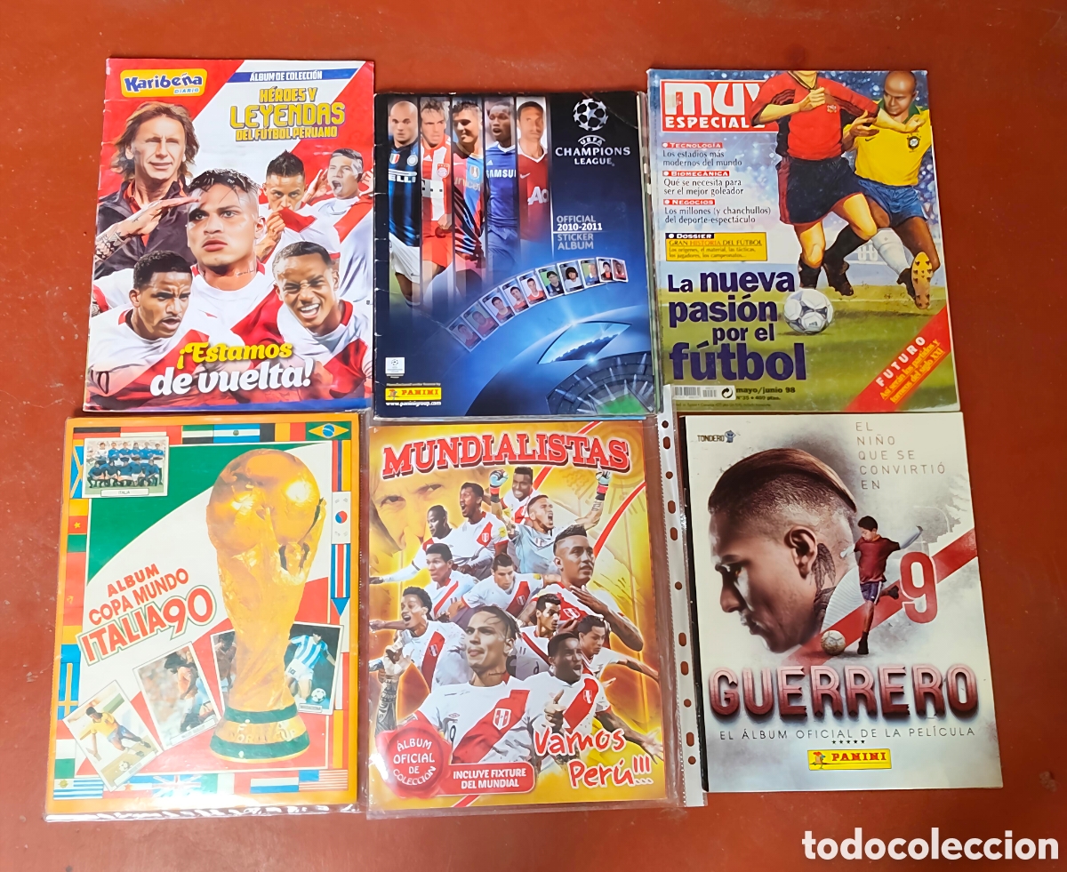 Coleccionismo &Aacute;lbumes: Lote de &Aacute;lbumes de f&uacute;tbol 5