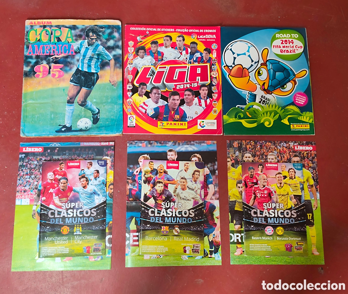 Coleccionismo &Aacute;lbumes: Lote de &Aacute;lbumes de F&uacute;tbol 6