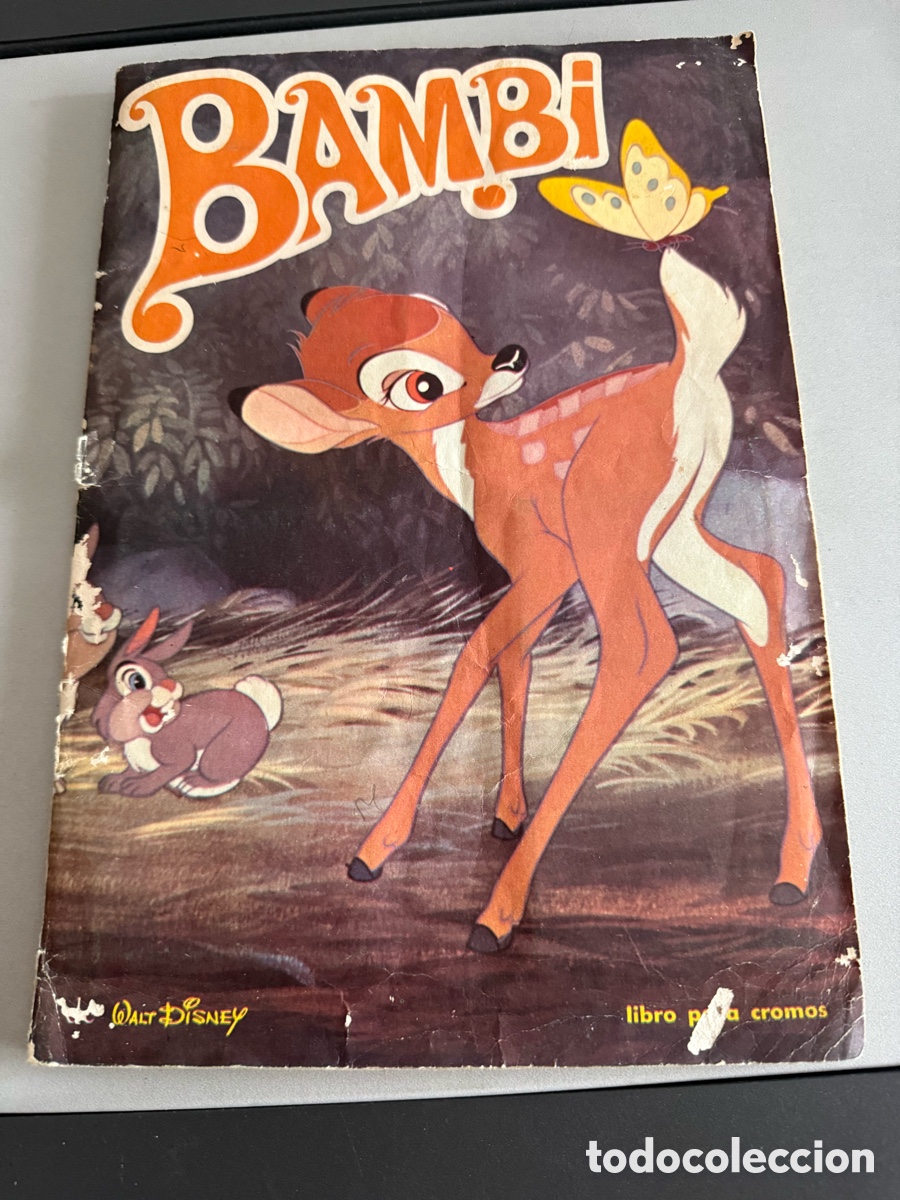 Coleccionismo &Aacute;lbumes: &Aacute;lbum Cromos. BAMBI ( FHER ) a&ntilde;os 60. Faltan 26 cromos de 210