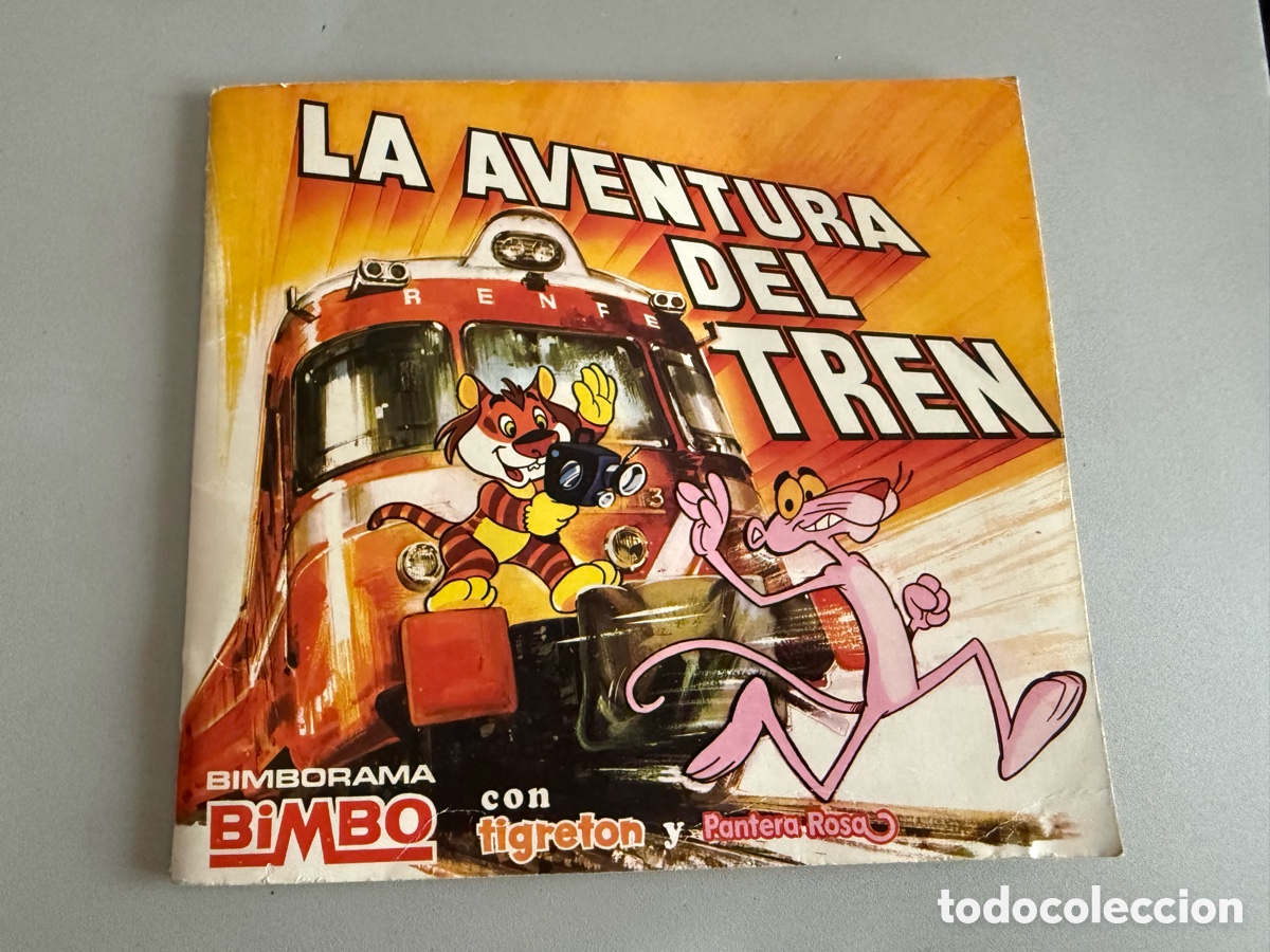 Coleccionismo &Aacute;lbumes: &Aacute;lbum cromos. BIMBO. LA AVENTURA DEL TREN. Faltan 8 cromos