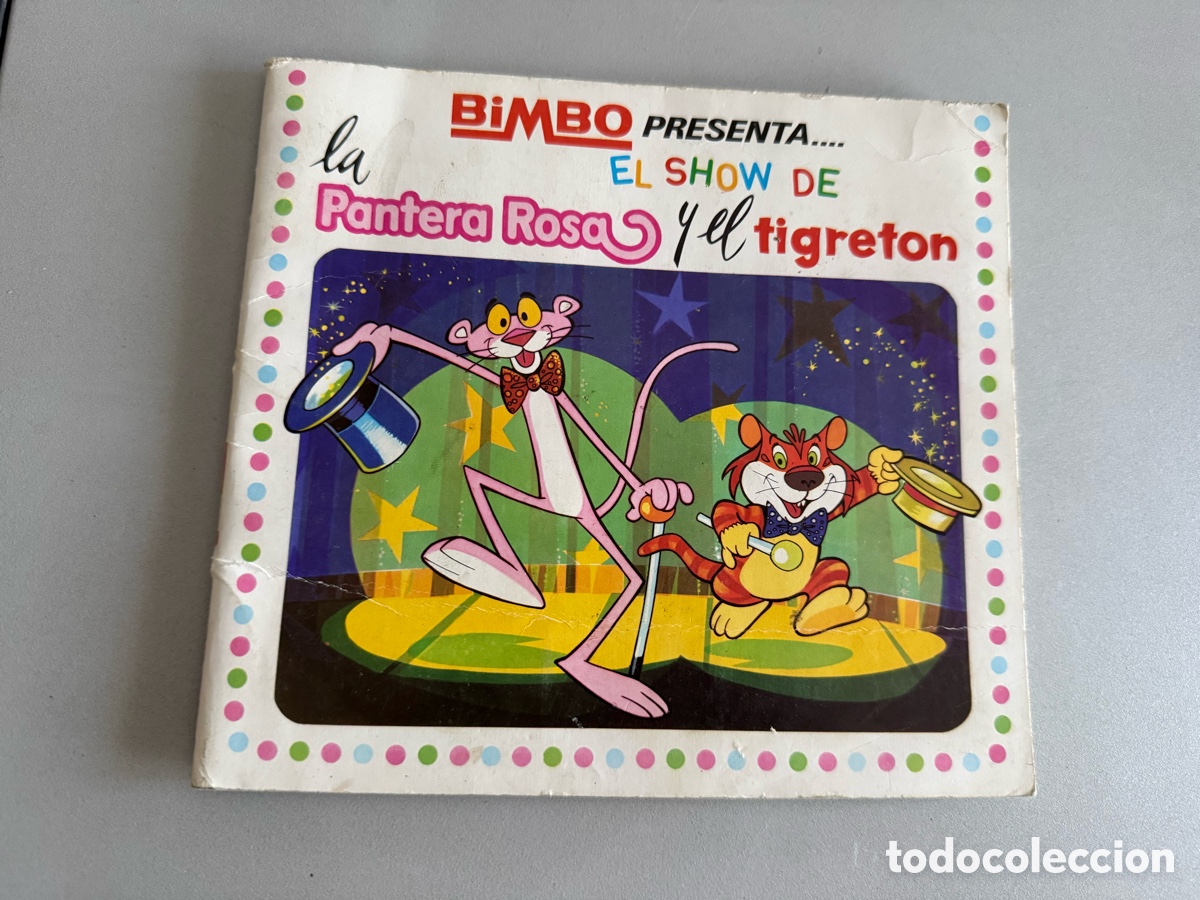 Coleccionismo &Aacute;lbumes: &Aacute;lbum cromos. BIMBO 1974. EL SHOW DE LA PANTERA FOSA y el TIGRETON. faltan 8 cromos