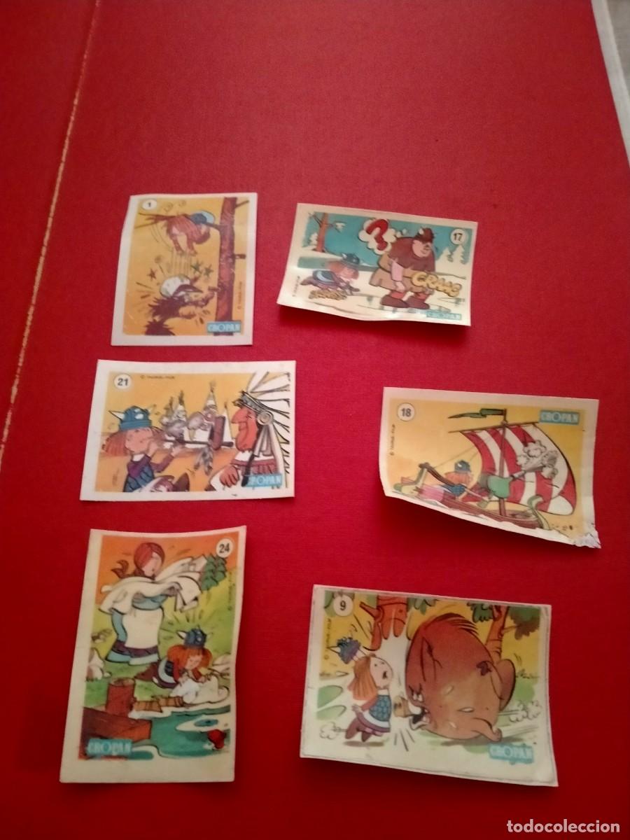 Coleccionismo &Aacute;lbumes: cropan cromos de vikie el vikingo