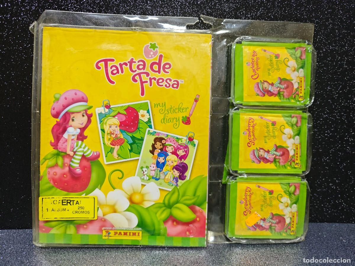 Coleccionismo &Aacute;lbumes: ALBUM CROMOS TARTA DE FRESA MAS 250 CROMOS EN SOBRES PRECINTADO
