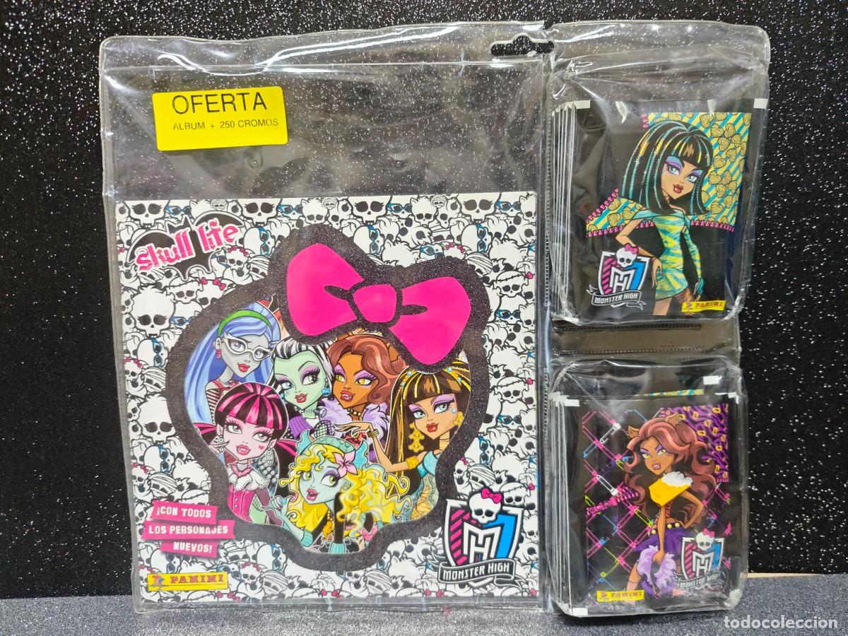 Coleccionismo &Aacute;lbumes: ALBUM CROMOS MONSTER HIGH MAS 250 CROMOS EN SOBRES PRECINTADO