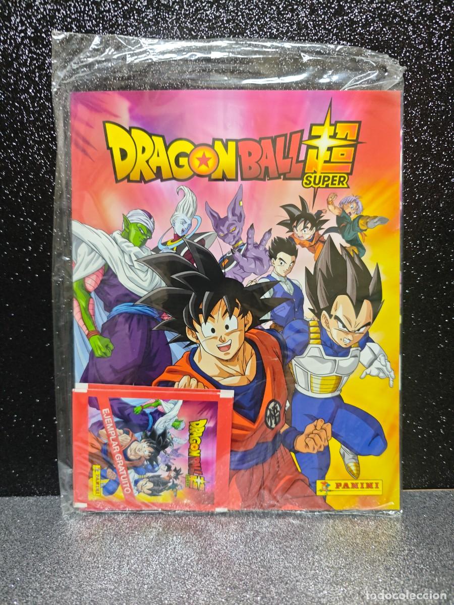 Coleccionismo &Aacute;lbumes: ALBUM CROMOS DRAGON BALL SUPER MAS 3 SOBRES PANINI PRECINTADO