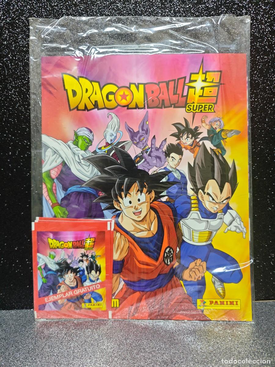 Coleccionismo &Aacute;lbumes: ALBUM CROMOS DRAGON BALL SUPER MAS 3 SOBRES PANINI PRECINTADO