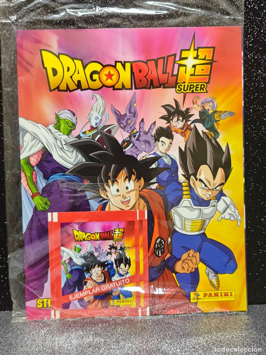 Coleccionismo &Aacute;lbumes: ALBUM CROMOS DRAGON BALL SUPER MAS 3 SOBRES PANINI PRECINTADO